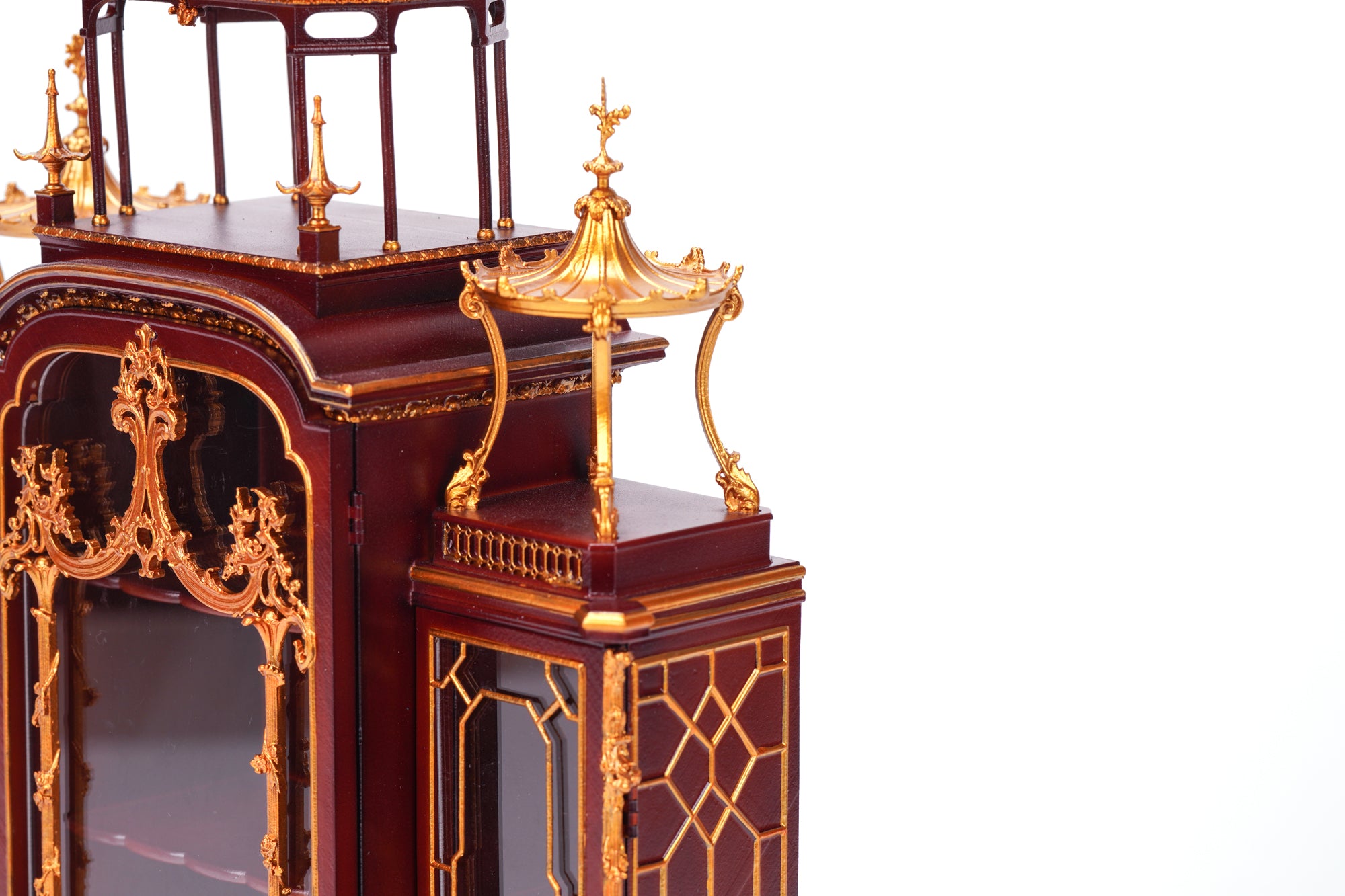 1/6 Scale Cabinet French Chinoiserie furniture Finished Furniture