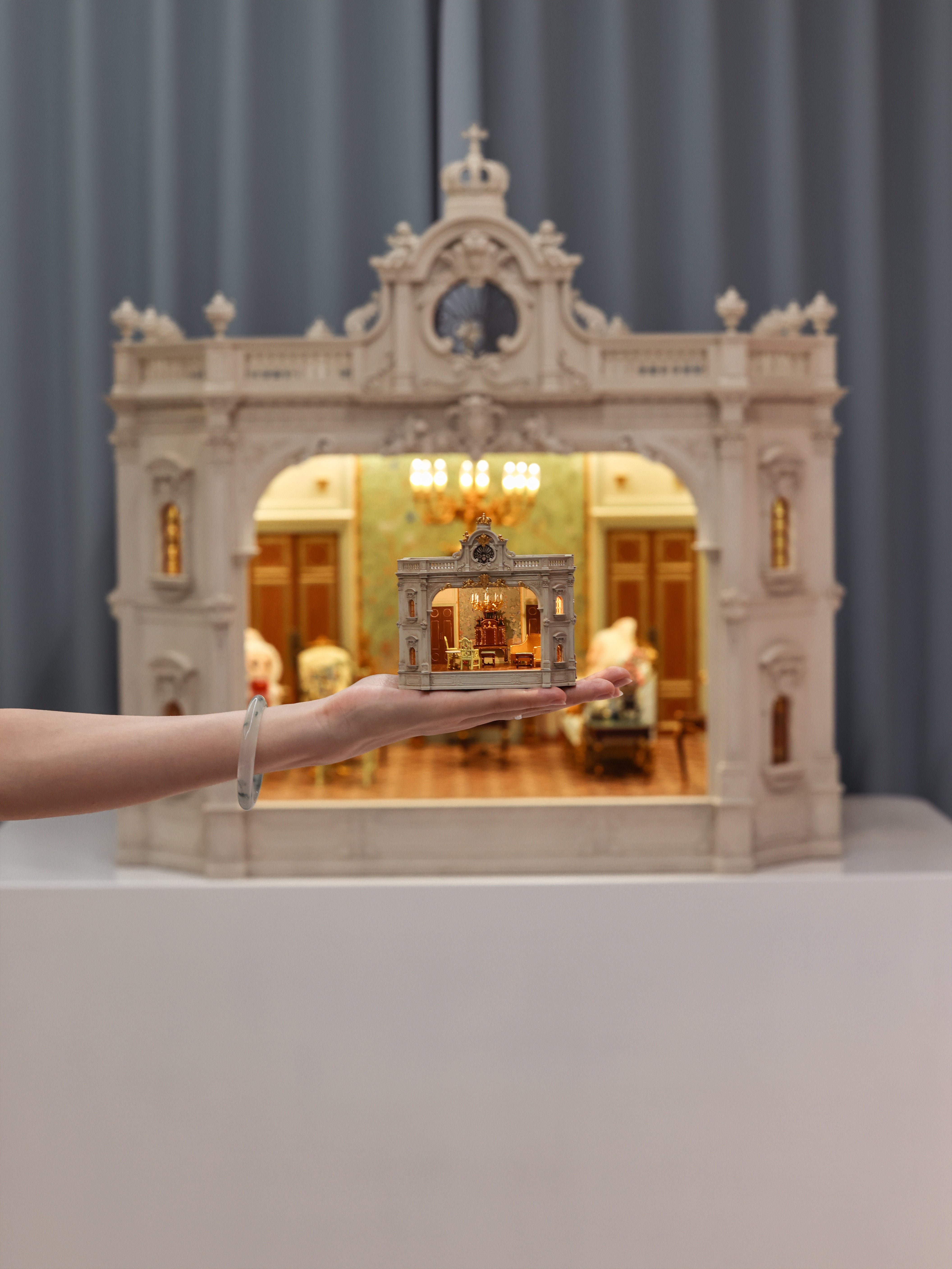 1 64 Scale Miniature Dollhouse