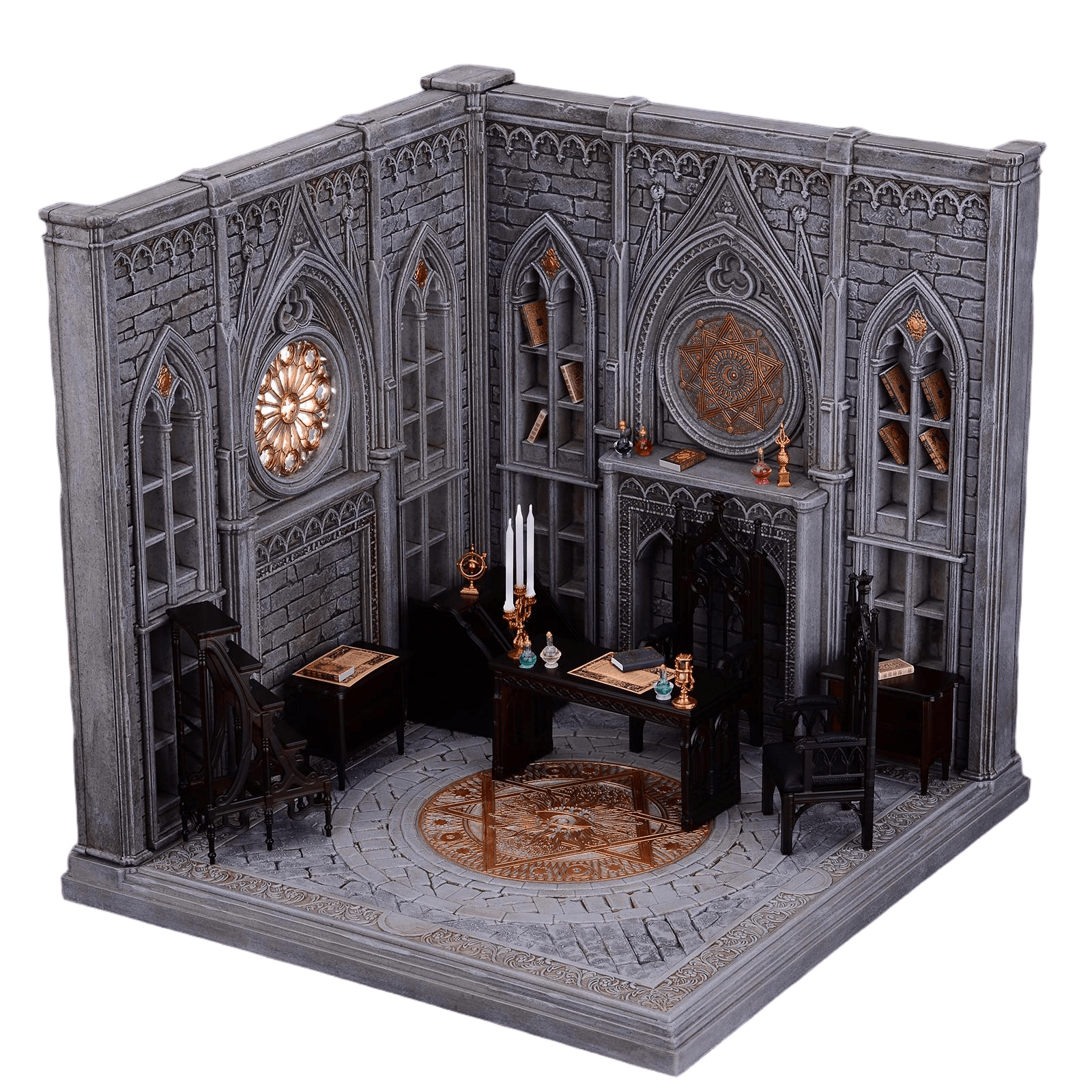 1 12 Scale Gothic Diorama Miniature Scene Allen Po - Chamber of Whisper