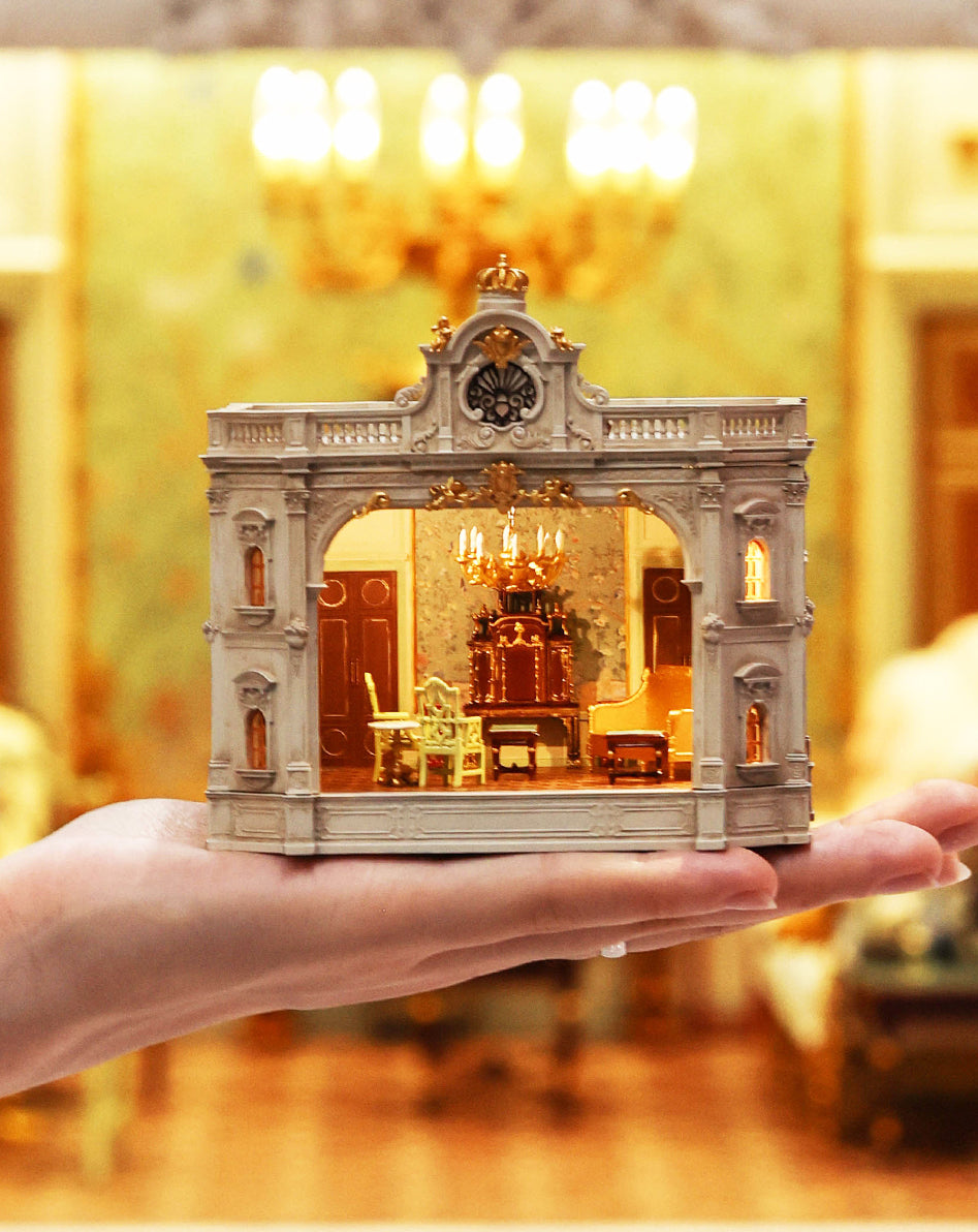 1 64 miniature dollhouse french style