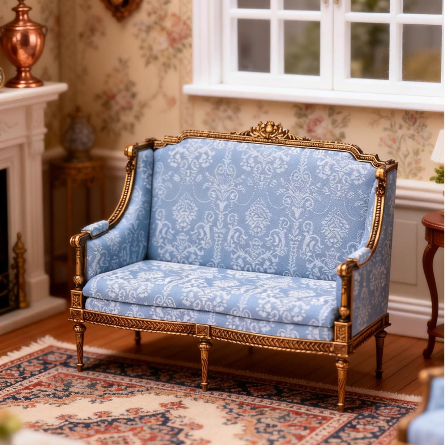 Fleur Garden Collection – 1:6 Scale Miniature DIY Kit for Loveseat