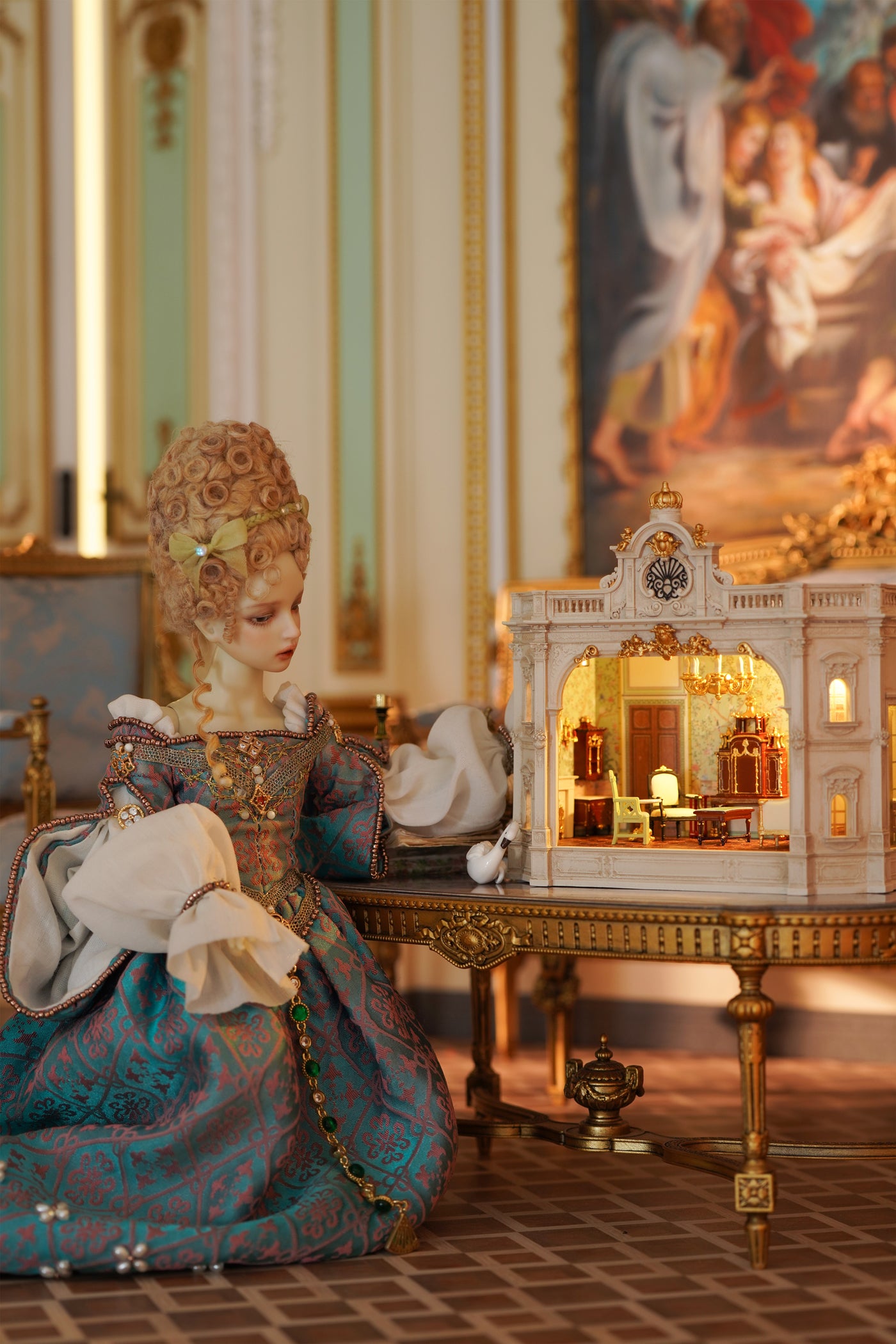1 64 Scale Miniature Dollhouse