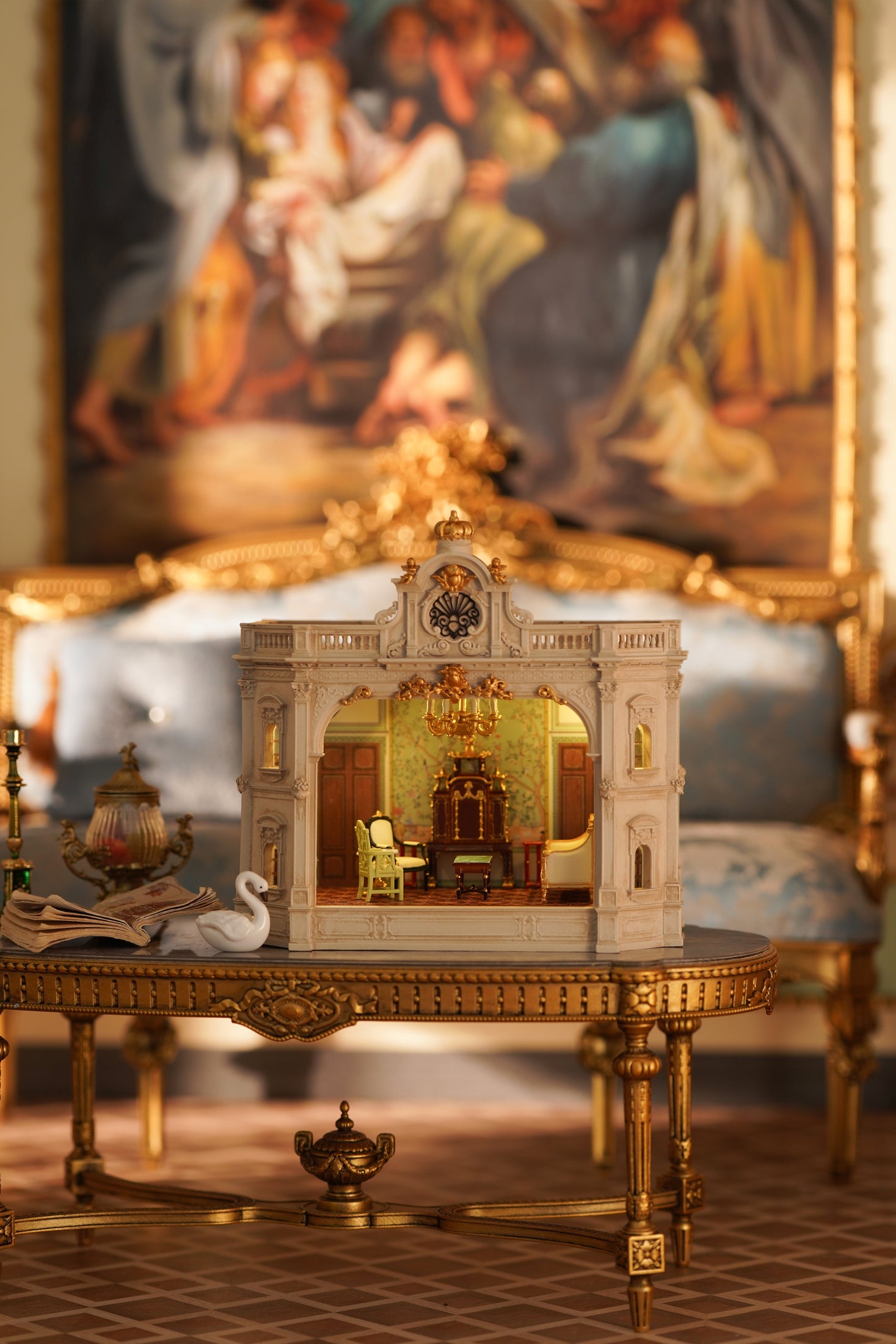 1 64 Scale Miniature Dollhouse