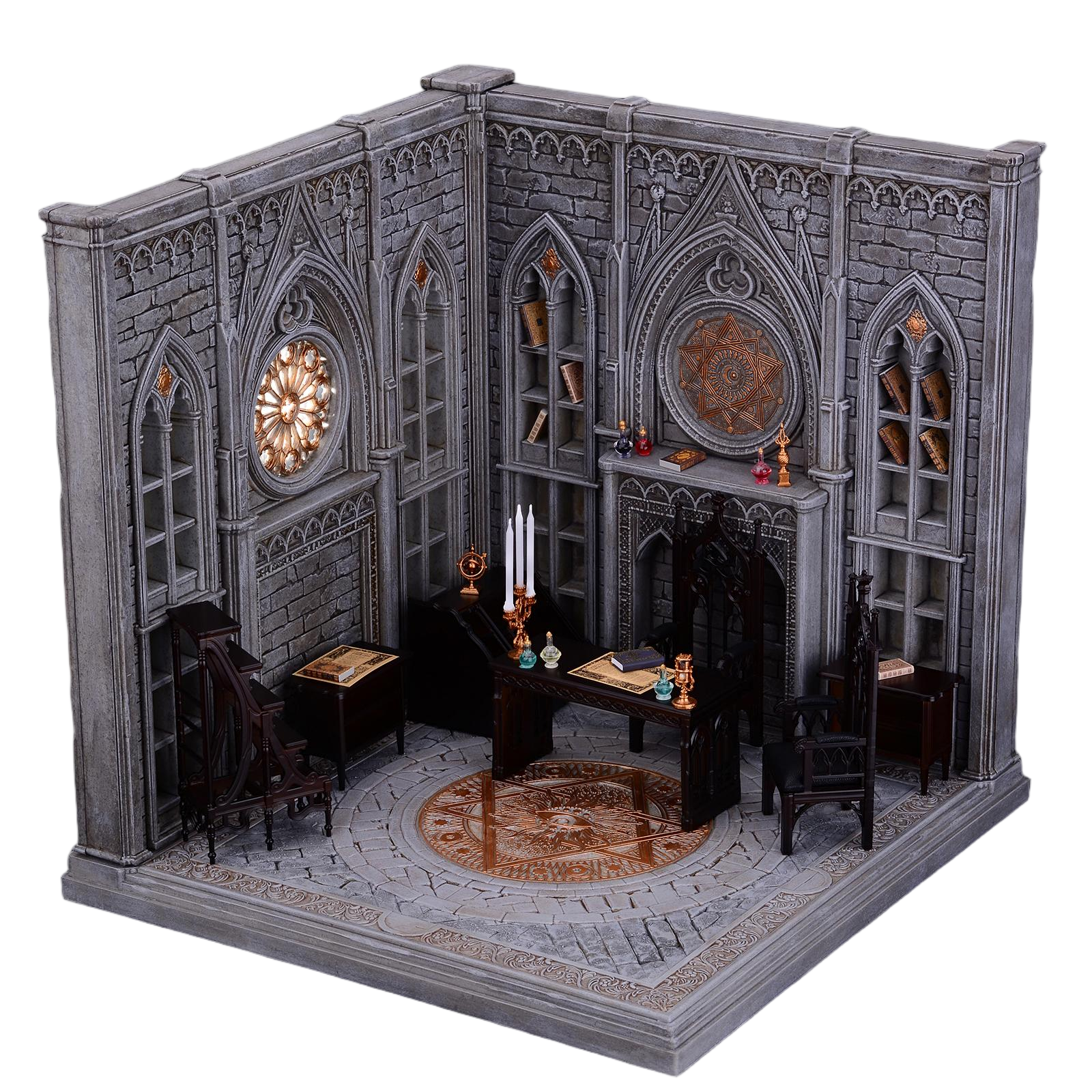 1 12 Scale Gothic Diorama Miniature Scene Allen Po - Chamber of Whisper