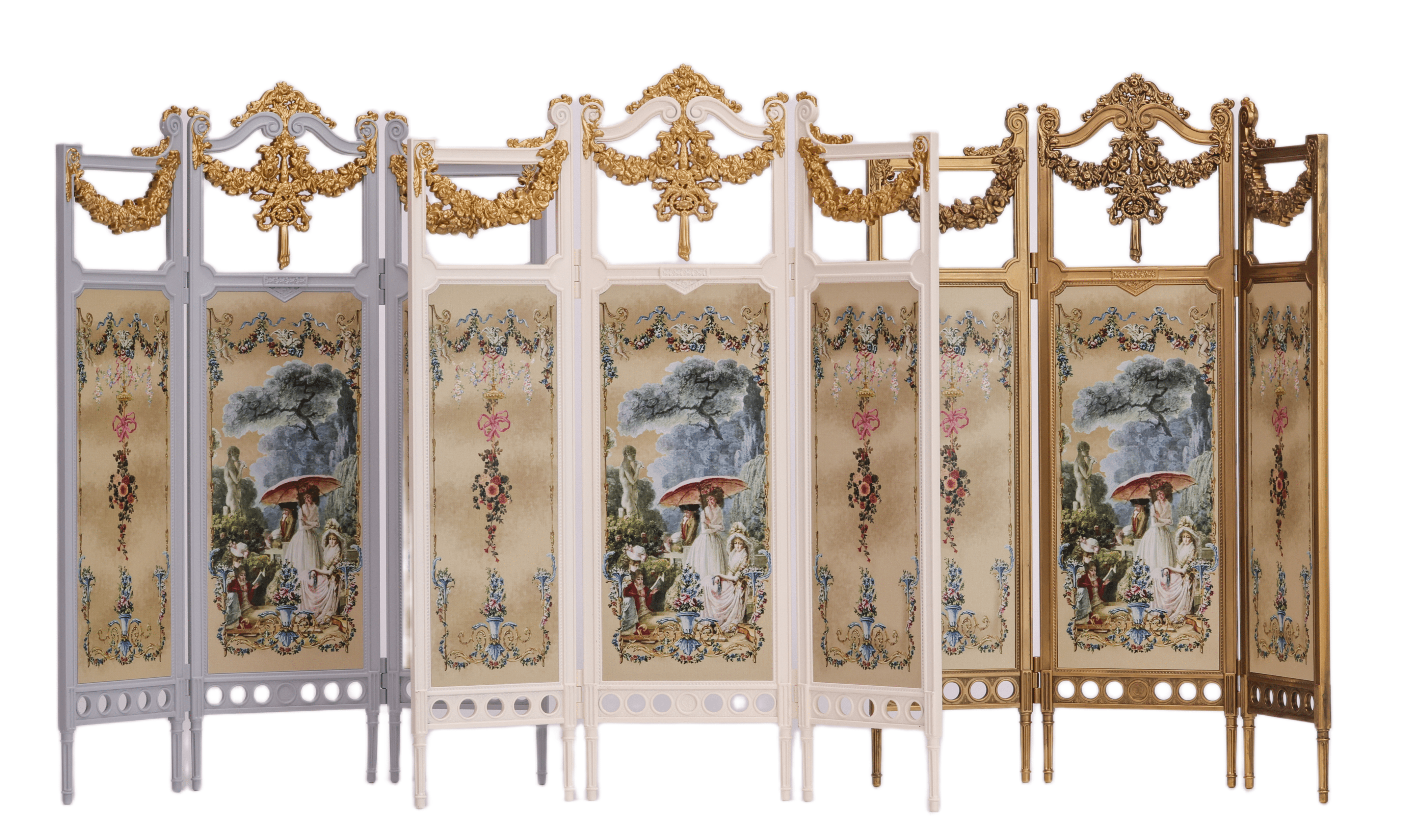 Fleur Garden Collection – 1:6 Scale Miniature DIY Kit for Folding Screen - miniento