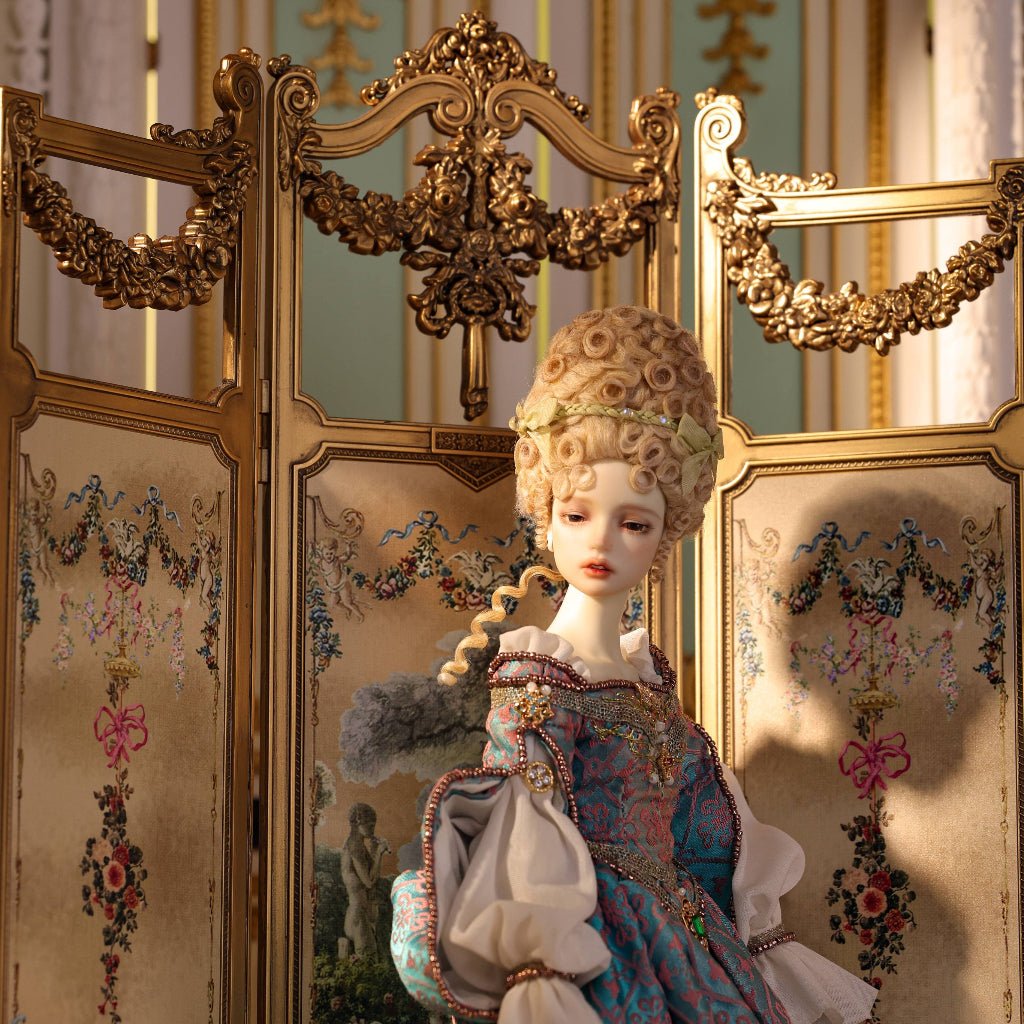 Fleur Garden Collection – 1:6 Scale Miniature DIY Kit for Folding Screen