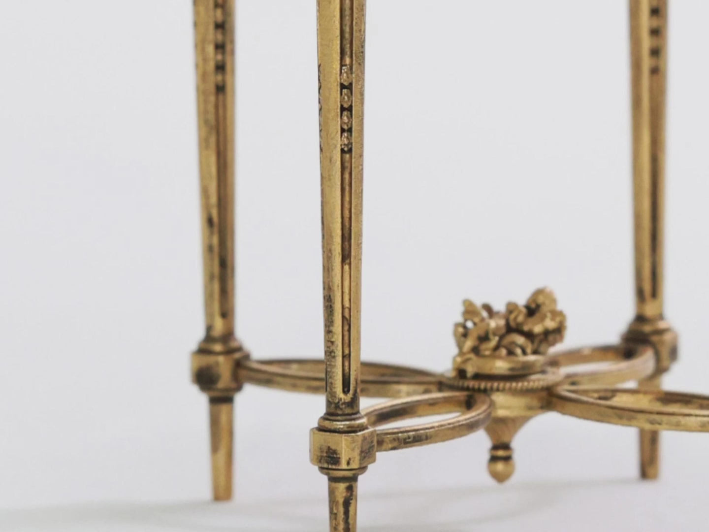 DIY 1/6 Scale Vintage Side Table Miniature Furniture Dollhouse Decor