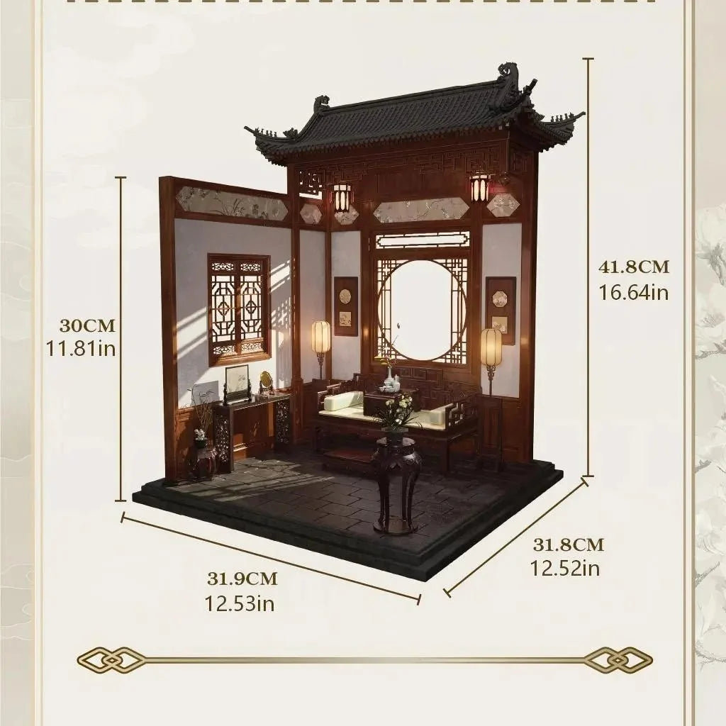 What is Chinese Ming‑style miniature?