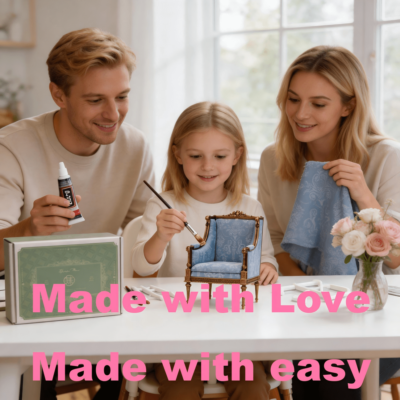 Simple handcraft kits bring you endless joy of miniature making