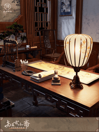 [1:12 Scale] Ancient Insights Chinese Study Diorama | Zen Desktop Ornament & Cultural Gift Kit - miniento