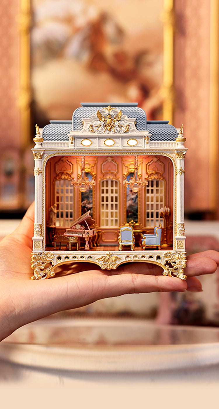  1 64 scale  Rococo Style dollhouse Miniature Dollhouse