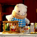 1/6 Scale Medieval Palace Style Metal Wine Display Case With Open/Close Doors