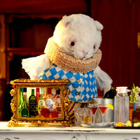 1/6 Scale Medieval Palace Style Metal Wine Display Case With Open/Close Doors