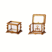 1/6 Scale Medieval Palace Style Metal Wine Display Case With Open/Close Doors