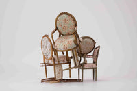 DIY 1/6 scale armchair Miniature Furniture Dollhouse Decor