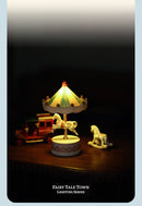 1/6 scale Fairy Tale Town Lighting Series ornaments, displaying exquisite fairy tale themed handicrafts.