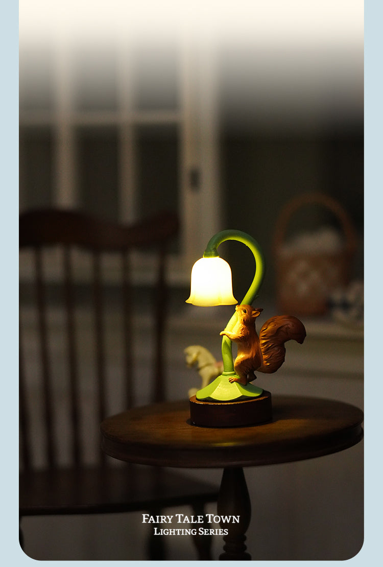 1/6 scale Fairy Tale Town Lighting Series ornaments, displaying exquisite fairy tale themed handicrafts.