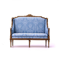 Fleur Garden Collection 1:6 scale miniature loveseat sofa DIY kit, white background product viewminiento