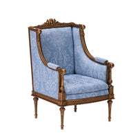 Fleur Garden Collection 1:6 scale miniature single sofa DIY kit, white background product view