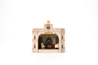 1/64 scale Chinoiserie Rococo Hall miniature with French-Chinese fusion design - miniento