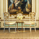 Fleur Garden Collection 1:6 scale miniature armchair DIY kit displayed in a styled room setting, elegant dollhouse furniture decor