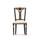 Fleur Garden Collection 1:6 scale miniature armchair DIY kit in black, single chair for dollhouse living room decor 