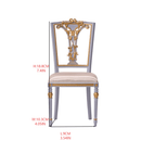 Fleur Garden Collection 1:6 scale miniature armchair DIY kit in blue with size measurements, 18.8cm height dollhouse furniture dimensions