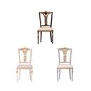 Fleur Garden Collection 1:6 scale miniature armchair DIY kit set of 3 colors, white blue and black chairs on white background