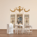 Fleur Garden Collection – 1:6 Scale Miniature DIY Kit for Folding Screen - miniento