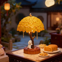 Laurel Rabbit LED Lamp | Aesthetic 1:12 Miniature & Enchanting Desktop Night Light - miniento