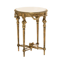 Louis XVI Collection - 1:12 Series DIY Kit for Round Side Table - miniento