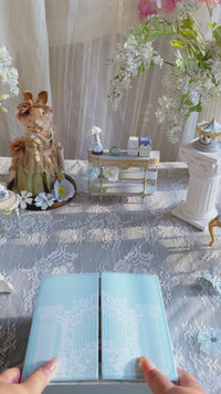 1/64 Scale Brighton Manor Miniature | Luxury Rococo Dollhouse Room Box with LED Lighting