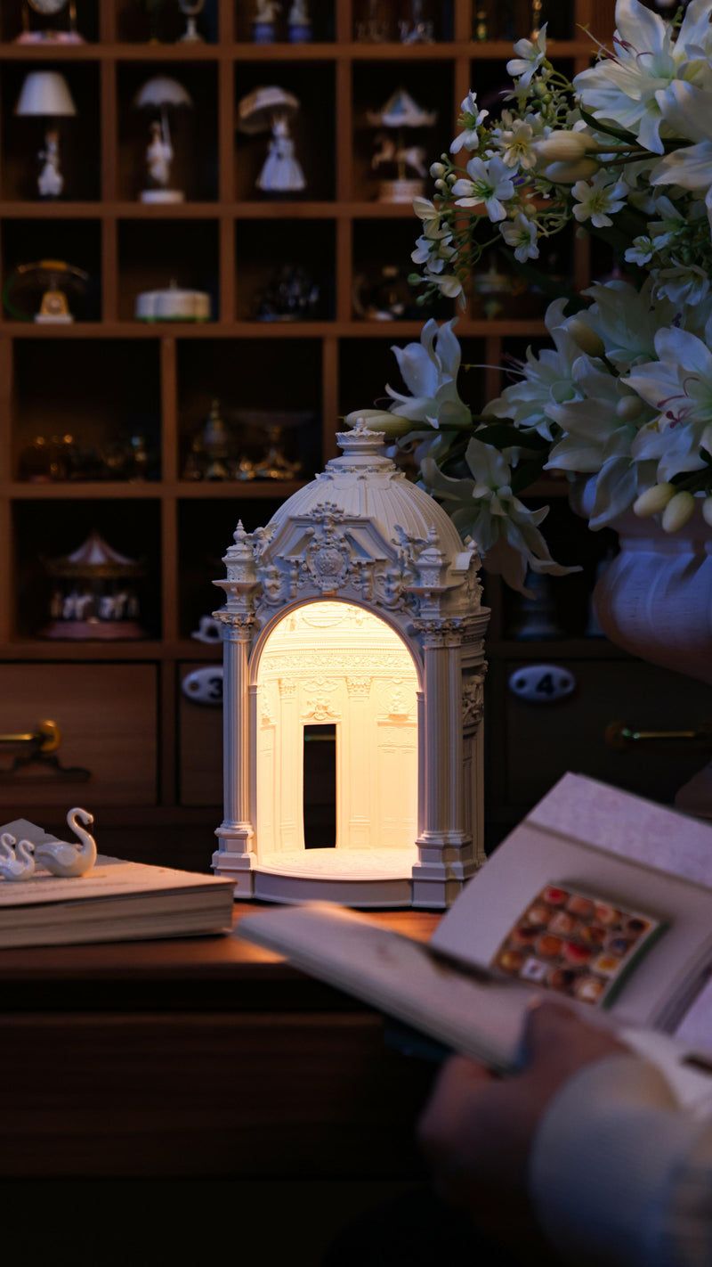 Stay tuned for launch-Miniento Starry Dream Prelude Night Light - European Classical Resin Table Lamp for Home Decor