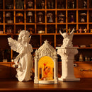 Starry Dream Prelude Night Light - European Classical Resin Table Lamp for Home Decor - miniento