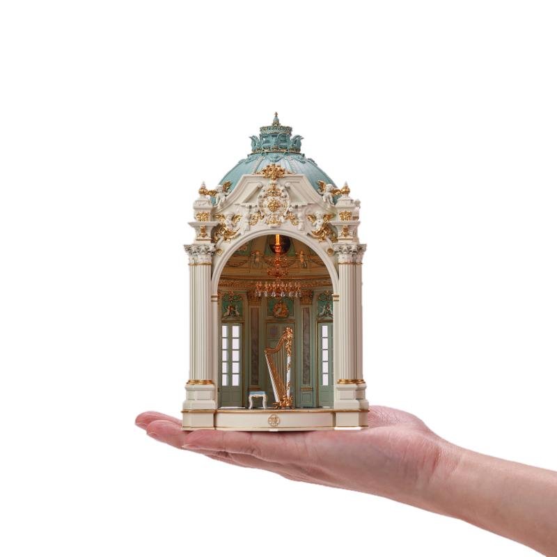 Starry Sky Melody-European Classical Resin Table Lamp for Home Decor